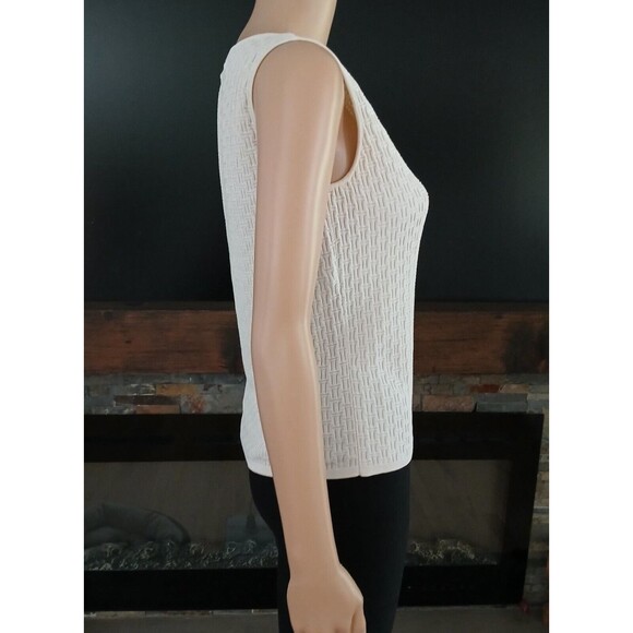 Geoffrey Beene Sport Women's Small 70% Silk Casual Modest Pullover Tank Top - Picture 6 of 12